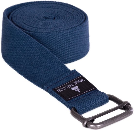 YOGISTAR Yoga riem yogibelt - 260M blue Yoga riem