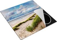 Chefcare Inductie Beschermer Strand en Duinen 78x78 cm - Multicolor