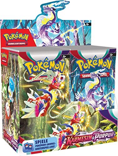 Pokemon Pokémon Verzamelkaartenspel Karmesein & Purpur Display Box