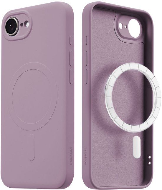 imoshion Color Backcover met MagSafe voor de Apple iPhone 17e / 16e - Paars