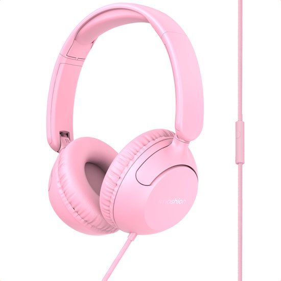 imoshion Kinder Koptelefoon met Draad - Roze