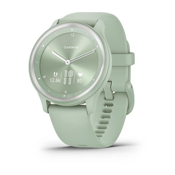 Garmin vívomove Sport Smartwatch - 40mm - Mint - OLED - GPS - Bluetooth
