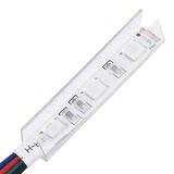 VidaXL Dressoir met LED-verlichting, betongrijs, 162x37x100 cm