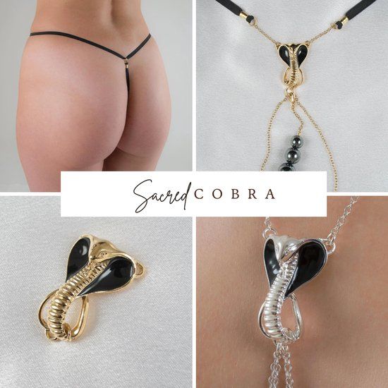 Sylvie Monthulé Set Sacred Cobra Goud Katoen Maat 54