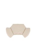 Twistshake Opblaasbaar Reiskussen voor Kinderwagen, Gezellig Zacht Neksteun Kussen voor Wandelwagen, Hoofdsteun voor Pasgeboren Kinderen, Beige
