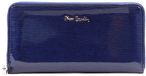 Pierre Cardin Portefeuille Luxe XXL Femme – Modèle "Etui" – Avec dragonne – 100% Cuir – 17 porte-cartes – RFID Safe – Noir