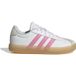 adidas Vl Court 3.0 Kids Shoes, ftwr white/bliss pink/alumina, 31 1/2 EU