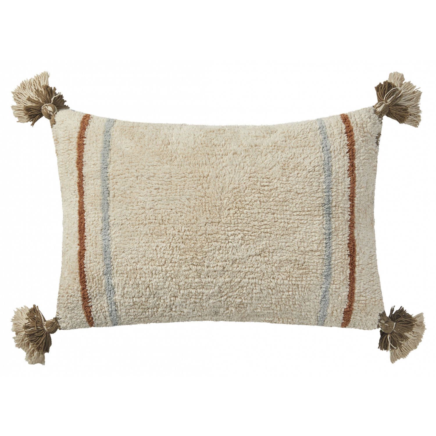 LIFETIME Kidsrooms Kussen - Canoe Adventure / Getuft - Katoen - Multi