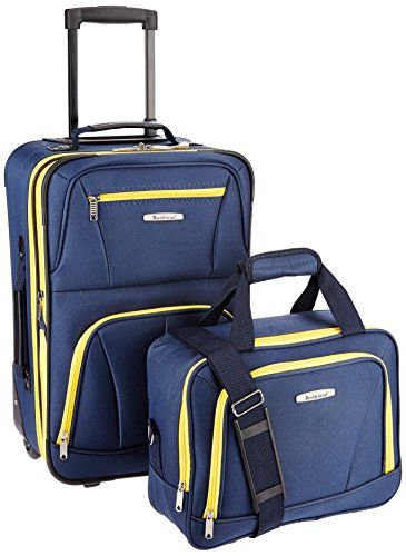 Rockland Fashion Softside Bagageset - Donkerblauw - Eén maat
