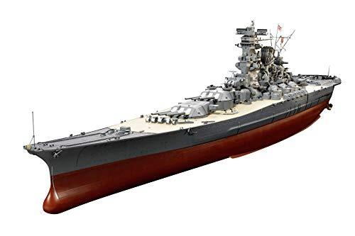 tamiya 78025 - WWII Yamato, versie 2005 - Japans superslachtschip, schaal 1:350, XXL model, vliegtuigdrager, tweede wereldoorlog, 76 cm lang