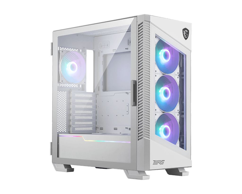 MSI MPG VELOX 100R WHITE - Midi Tower PC Case - White