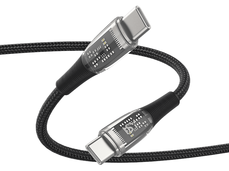 ISY USB-C Kabel - USB-C 2 m Zwart (IUC-7000-BK)