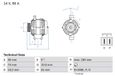 Bosch Alternator 0 986 080 320
