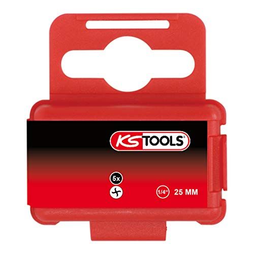 KS Tools 911.2908 1/4" Bit Torq-Set®, 25mm, 10, 5 per pak