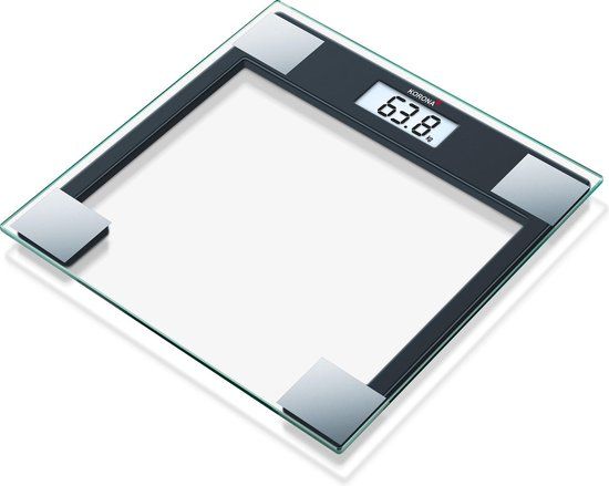 Korona 76754 Gabriela Personenweegschaal - Digitaal - Zwart/Zilver