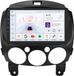 Mazda Autoradio met Bluetooth et CarPlay pour Mazda 2 (2007–2014), compatibel met Apple et Android, installation stéréo, système de navigation, 6 Go RAM, 64 Go stockage interne