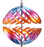 MUMTOP Wind Spinner 360 Graden Dubbel Staal Metalen Windsculptuur