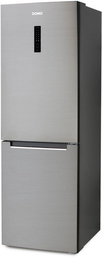 Domo DO91337C Koelvriescombinatie - No Frost - B - 323 L - Inox