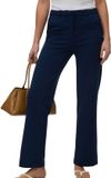 Vero Moda Zamira Mid Waist Broek Dames - Navy Blazer - Maat XS/34