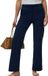 Vero Moda Zamira Mid Waist Broek Dames - Navy Blazer - Maat XS/34