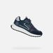 GEOX BRIEZEE JONGENS Sneakers - MARINEBLAUW/DONKERROOD - Maat 37