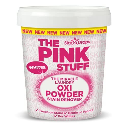 The Pink Stuff The Pink Stuff Miracle Laundry Oxi Poeder Vlekverwijderaar, Witten, 1 kg