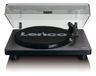 Lenco L-30BK Platine - Noir - Entraînement par courroie - Semi-automatique - USB