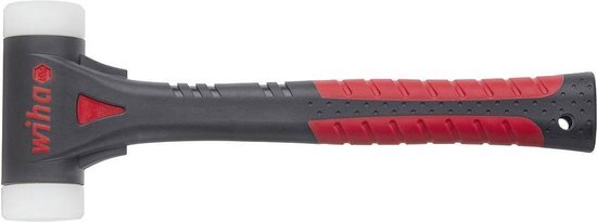 Wiha Kunststof hamer FibreBuzz® terugslagloos, zeer hard met verwisselbare slagkop - 44598