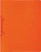 Brunnen 106551640 ringband FACT!pp (A4, doorschijnende PP-folie, 16 mm vulhoogte, 2 ringen) oranje