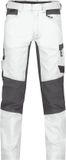 DASSY Schildersbroek met stretch Wit/Antracietgrijs - Maat 44