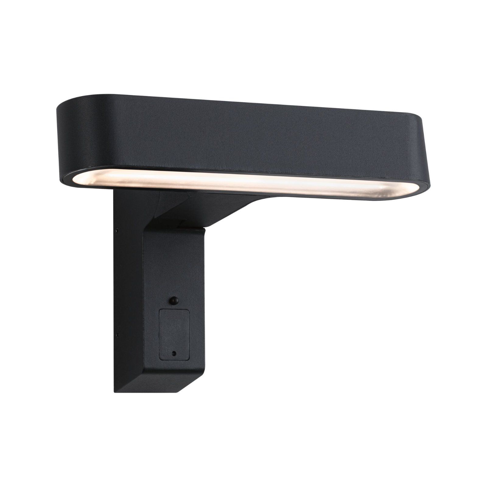 Paulmann Ito LED Wandlamp Buiten - Bewegingsmelder - 6W - Antraciet