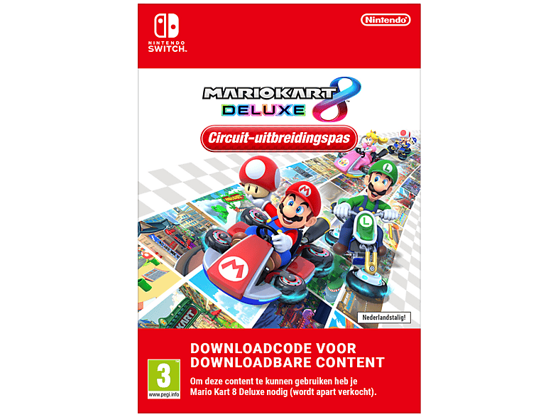 Nintendo Mario Kart 8 Deluxe (circuit-uitbreidingspas) - Switch (download Code)