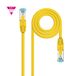 Monkey Ladder Cat.7 600MHz LSZH SFTP PIMF AWG26 netwerkkabel Geel 30 cm