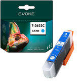 Evoke Compatible Ink for Epson T2632 Cyan 13ml