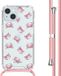 iMoshion Coque iPhone 15 - Crab Watercolor - Coque arrière avec cordon