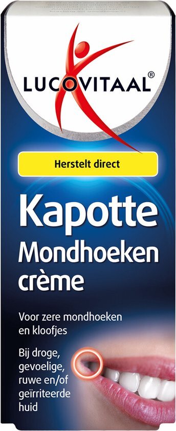 Lucovitaal Kapotte Mondhoeken Crème