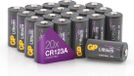 GP Extra Lithium CR123A batterij 20 stuks