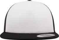 Flexfit Foam Trucker with White Front blk/wht/blk one size Trucker pet - Zwart/Wit