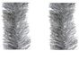 Kaemingk B.V. Guirlandes de Noël - 4 pièces - Argent - Feuille métallique - 270 cm