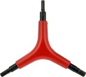 Fischer MTS MarkenTechnikService Driearmige binnenhoeksleutel met zeshoeken van 4/5/6