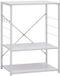 vidaXL Armoire pour micro-ondes 60x39,6x79,5 cm bois d'ingénierie blanc