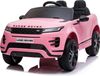 BoGi Range Rover Evoque Kinderauto, Elektrische Auto voor Kinderen, Roze (DK-RRE99), 12V, 2 Motoren