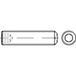 TOOLCRAFT TO-5415894 Draadpen M16 16 mm Staal Galvanisch verzinkt 100 stuk(s)
