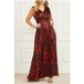 GUESS Marciano By Annika Robe longue Imprimé Fleur de la passion Taille : 36