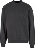 Urban Classics Fluffy Crewneck Sweater/Trui - 3XL - Grijs