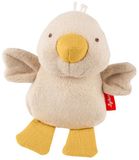 sigikid baby rammelaar eend van katoen - grijpspeelgoed voor baby's.