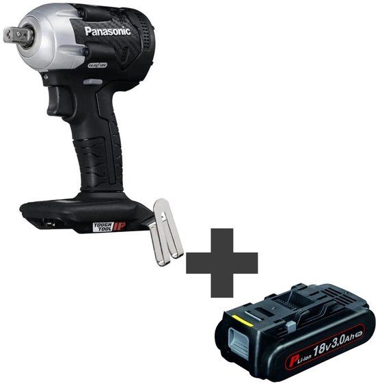 Panasonic Tools Panasonic EY75A8X Accu Slagmoersleutel Body - 205Nm - 1/2" - Koolborstelloos