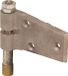 Henderson Ondergeleider - voor houten deuren - staal/messing - max 70 KG - aluminium/metallic