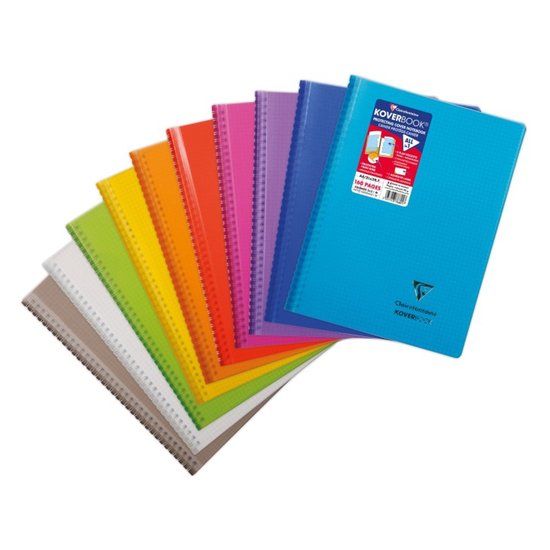 Clairefontaine 376601C, A4, 90 g/m², Softcover, Spiraalgebonden