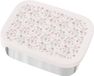 Fresk Lunchbox voor kinderen – Brooddoos – Broodtrommel Meisje – RVS – 2 vakken - Roze - Garden Flowers